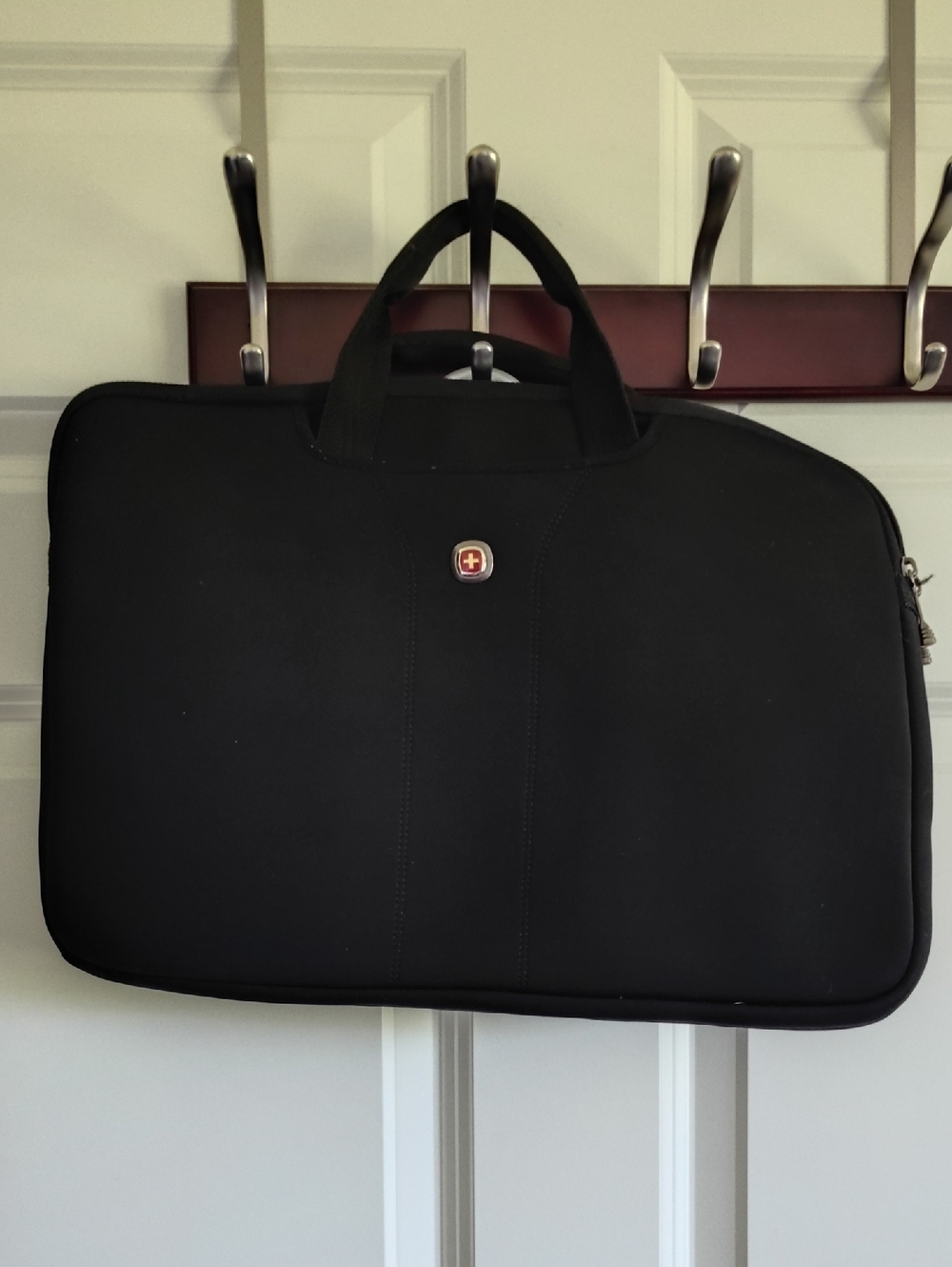 Wenger Black Laptop Briefcase with Top Handles